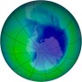 Antarctic Ozone 2008-11-28
